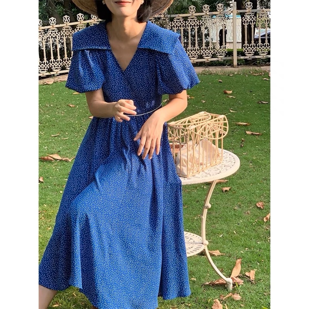 French style midi dress